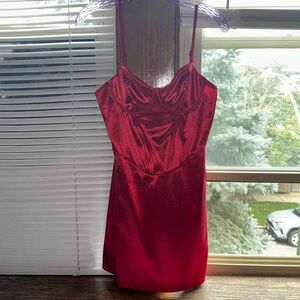 Red Akira dress